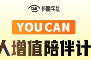 （1883期）YOUCAN个人增值陪伴计划：提升个人“稳定可持续赚钱能力”