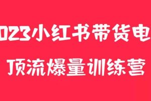 （5847期）小红书电商爆量训练营，月入3W+！可复制的独家养生花茶系列玩法