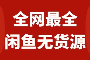 （7896期）月入3w+的闲鱼无货源保姆级教程2.0：新手小白从0-1开店盈利手把手干货教学