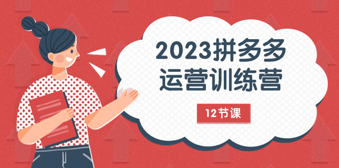 （7805期）2023拼多多运营训练营：流量底层逻辑，免费+付费流量玩法（12节课）