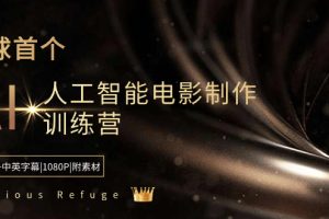 （8737期）Curious Refuge -全球首个AI人工智能电影制作训练营-中英字幕|1080P|附素材