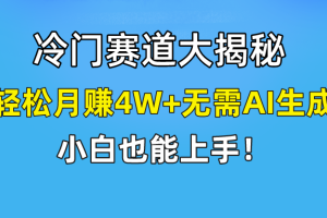 （9949期）快手无脑搬运冷门赛道视频“仅6个作品 涨粉6万”轻松月赚4W+