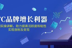 （10849期）DTC 品牌 增长利器：Facebook Group私域 营销，提高活跃度和粘性 实现