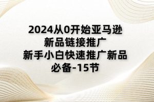 （11224期）2024从0开始亚马逊新品链接推广，新手小白快速推广新品的必备-15节