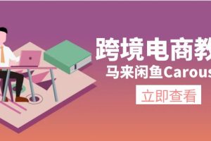 （11639期）跨境电商教程：马来闲鱼Carousell：环境/邮箱/电话解决/产品上传及流量