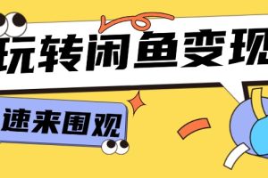 （11933期）从0到1系统玩转闲鱼变现，教你核心选品思维，提升产品曝光及转化率-15节