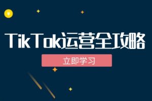 （12739期）TikTok实战运营全攻略：从下载软件到变现，抖音海外版实操教程